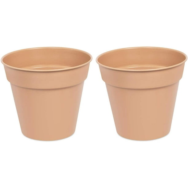 Rust and Weather Resistant Set of 3 Flowers Plants Trees Porch Garden Pots BirdRock Home Traditional Planter Pot for Indoor or Outdoor Plant Flower Set of 3 - Small, Medium, Large, Wheat Rust and Weather Resistant Set of 3 Flowers Plants Trees Porch Garden Pots BirdRock Home Traditional Planter Pot for Indoor or Outdoor Plant Flower Set of 3 - Small, Medium, Large, Wheat
